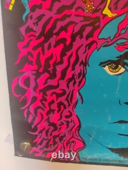 Doors DOOR OF ENCHANTMENT JIM MORRISON 1970 VINTAGE BLACKLIGHT POSTER By Scott M
