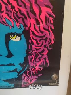 Doors DOOR OF ENCHANTMENT JIM MORRISON 1970 VINTAGE BLACKLIGHT POSTER By Scott M