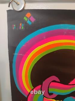 Doors DOOR OF ENCHANTMENT JIM MORRISON 1970 VINTAGE BLACKLIGHT POSTER By Scott M