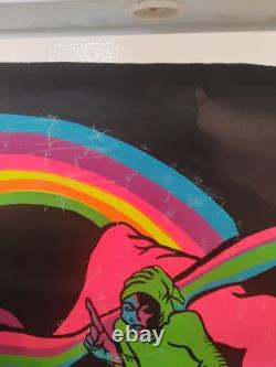 Doors DOOR OF ENCHANTMENT JIM MORRISON 1970 VINTAGE BLACKLIGHT POSTER By Scott M