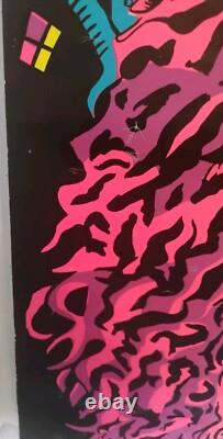 Doors DOOR OF ENCHANTMENT JIM MORRISON 1970 VINTAGE BLACKLIGHT POSTER By Scott M