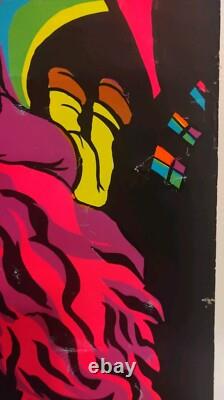 Doors DOOR OF ENCHANTMENT JIM MORRISON 1970 VINTAGE BLACKLIGHT POSTER By Scott M