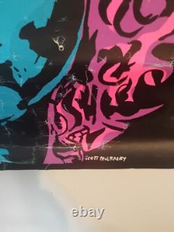 Doors DOOR OF ENCHANTMENT JIM MORRISON 1970 VINTAGE BLACKLIGHT POSTER By Scott M