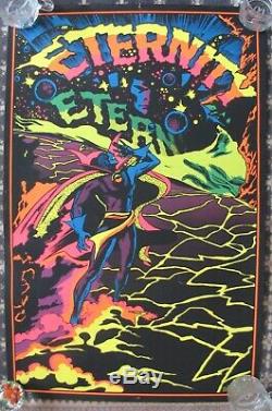 Dr. Strange Eternity, Eternity 1971 Third Eye Black Light Marvel Poster 4001