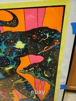 Dr. Strange Marvel Third Eye Blacklight Poster Nearmint Original 1971 Psychedalic