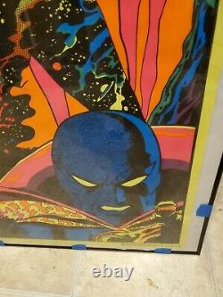 Dr. Strange Marvel Third Eye Blacklight Poster Nearmint Original 1971 Psychedalic