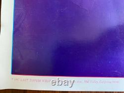 EAST TOTEM WEST Mushroom Lady Psychedelic Blacklight Poster 1967 PSYCH HEAD SHOP