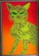Electric Cat Vintage 1970s Blacklight Poster Cocorico Graphics By Joe Roberts Jr