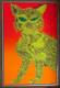 Electric Cat Vintage 1970s Blacklight Poster Cocorico Graphics By Joe Roberts Jr