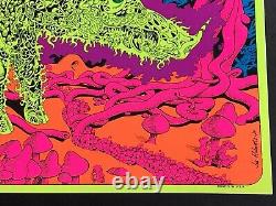 ELECTRIC PIG 1970s VINTAGE BLACKLIGHT POSTER COCORICO GRAPHICS By Joe Roberts Jr