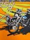 Easy Rider Blacklight Poster Peter Fonda Dennis Hopper Movie 1969 Motorcycle
