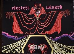 Electric Wizard LuciferS Slave Blacklight Poster Rare 2015