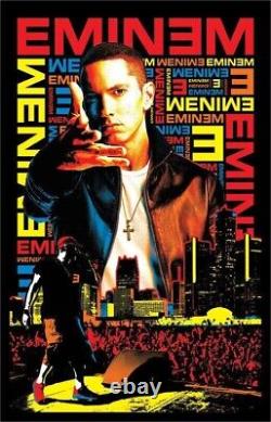 Eminem Black Light Poster Trends International RP9951 NEW Sealed Very Rare Rap