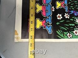 Everybody Loves A Hippy Black Light Psychedelic Vintage Poster 1971 Cng2960