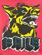 Faile Dog Black Light Signed & Stamped Art Print Poster 1st Ed New York Invasion