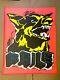 Faile Dog Black Light Signed & Stamped Art Print 1st Ed New York Invasion Poster