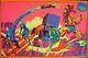 Fantastic Four Wonderful World Of Marvel Third Eye Black Light Poster Jack Kirby