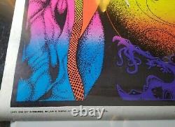 FORTUNE TELLER 1971 VINTAGE PSYCHEDELIC POSTER By BUNNELL, STAR CITY NICE 28x40