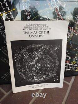 FRAMED 1981 THE MAP OF THE UNIVERSE WithBOOKLET TOMAS FILSINGER GLOW N THE DARK