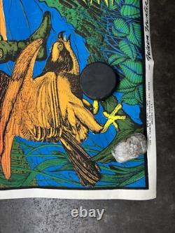 Falcon Hunter 1971 black light poster vintage psychedelic C2636