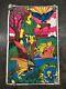 Falcon Hunter 1971 Black Light Poster Vintage Psychedelic C2637