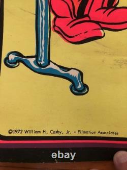 Fat Albert Rare 1972 Junkyard Band Black Light Poster Artko Studios 22.5x34