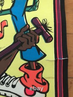 Fat Albert Rare 1972 Junkyard Band Black Light Poster Artko Studios 22.5x34