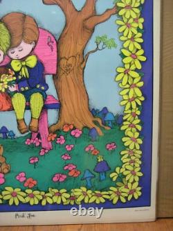 First Love Patterson Black Light Poster 1970 In#G6075