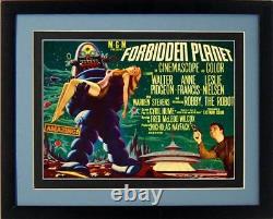 Forbidden Planet Movie Movie poster Beautifully Custom Framed B