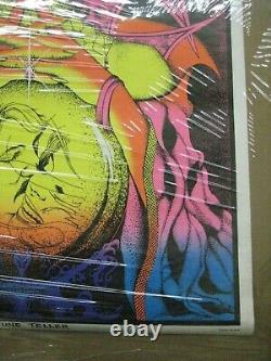 Fortune Teller 1971 black light poster vintage psychedelic C1030