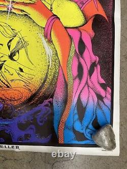 Fortune Teller 1971 black light poster vintage psychedelic C1962