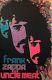 Frank Zappa Original Vintage Blacklight Poster Uncle Meat 1970 Music Beeghly