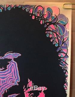 Frank Zappa Original Vintage Blacklight Poster Uncle Meat 1970 Music Beeghly