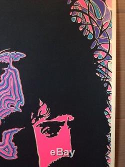 Frank Zappa Original Vintage Blacklight Poster Uncle Meat 1970 Music Beeghly