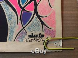 Frank Zappa Original Vintage Blacklight Poster Uncle Meat 1970 Music Beeghly