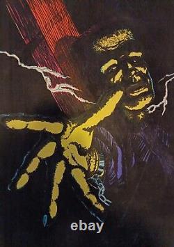 Frankenstein BlackLight Poster. Universal, 1975