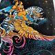 Freedom Flight Pp-434 Vintage 1974 Blacklight Poster Velva-print Psychedelic