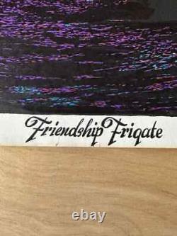 Friendship Frigate Vintage Blacklight Poster 26 x 39