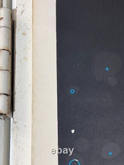 Friendship Frigate vintage black Light poster peace ship 1970s psychedelic ship