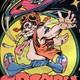 Frisby Freak 1970s Rare Psychedelic Blacklight Poster Nate Owens 21 X 32 Inches