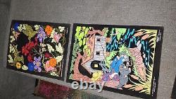 Fuzzy Poster Starline Creative Playapus Psychedelic Blacklight Posters Lot Of 12