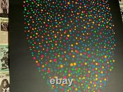 GALAXY 1967 VINTAGE BLACKLIGHT NOS POSTER THE THIRD EYE By Roberta Bell