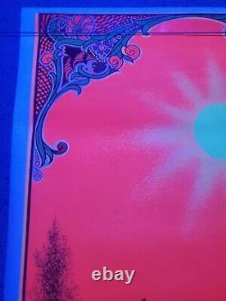 GARDEN of EDEN 1970 VINTAGE BLACKLIGHT NOS POSTER Rare Original 1960s 1970s