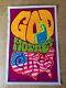 God Mother Country Vintage Psychedelic Poster 1967 Steve Sachs