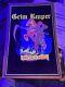 Grim Reaper 1984 Glow In The Dark Velvet Blacklight Vintage Poster