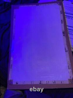 GRIM REAPER 1984 Glow In The Dark Velvet Blacklight Vintage Poster