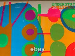 GROWING THINGS VINTAGE 1969 BLACKLIGHT POSTER By JOAN ROUNTREE LIMITED ED #20