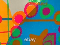 GROWING THINGS VINTAGE 1969 BLACKLIGHT POSTER By JOAN ROUNTREE LIMITED ED #20