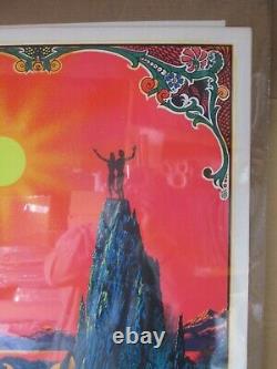 Garden of Eden Black Light vintage Poster 1970 love paradise Inv#G7437