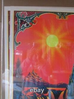 Garden of Eden Black Light vintage Poster 1970 love paradise Inv#G7437